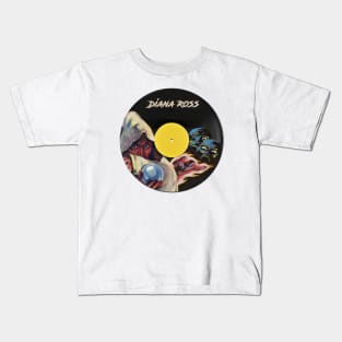 Diana Ross Vynil Pulp Kids T-Shirt